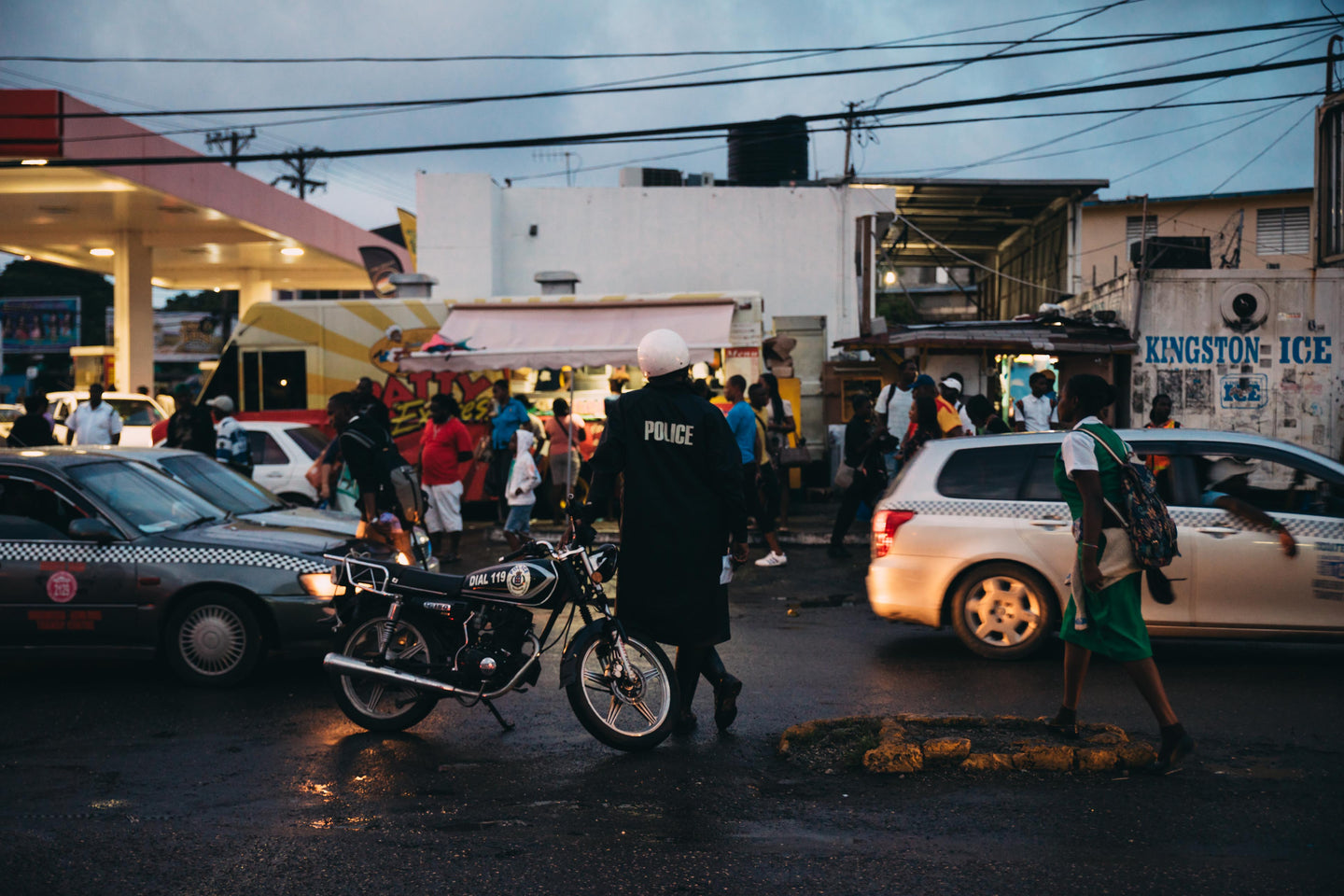 Policeman in da Street COLOREDITION